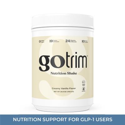 nutraMetrix GoTrim® Nutrition Shakes - Chocolate Delight - Canister (14 Servings)