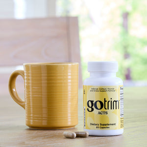 nutraMetrix GoTrim® ACTS Adrenal, Cortisol, Thyroid & Stress Support Formula - Single Bottle (30 Servings)