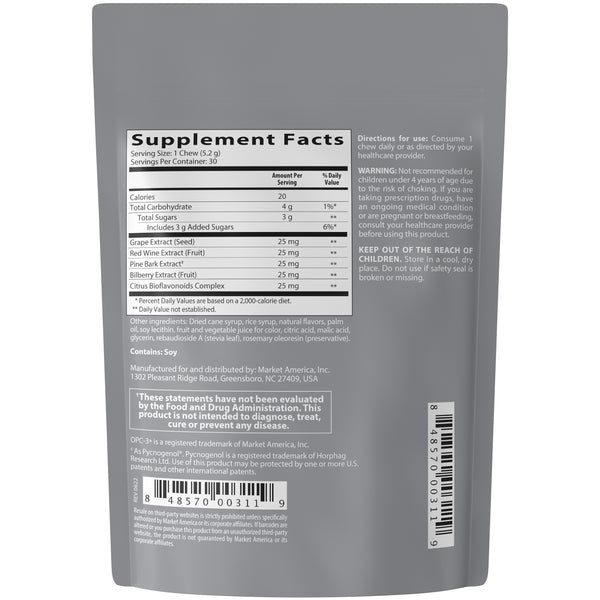 nutraMetrix OPC-3® Chews