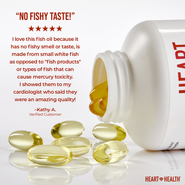 nutraMetrix® Heart Health™ Essential Omega III Fish Oil with Vitamin E - Single Bottle (60 Servings)