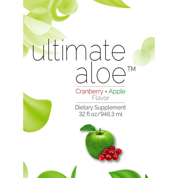 nutraMetrix® Ultimate Aloe™ - Cranberry Apple - Single Bottle (16 Servings)