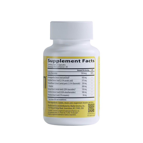nutraMetrix GoTrim® ACTS Adrenal, Cortisol, Thyroid & Stress Support Formula - Single Bottle (30 Servings)