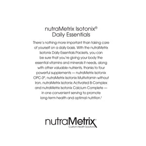 nutraMetrix Isotonix® Daily Essentials Packets