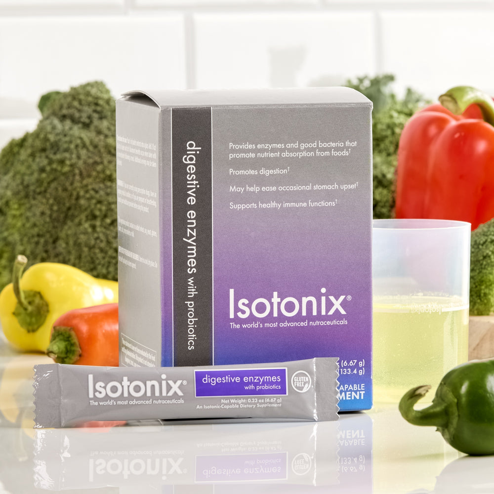 nutraMetrix Isotonix® Digestive Enzymes with Probiotics - Packets (20 Packets/2 Servings Per Pack)