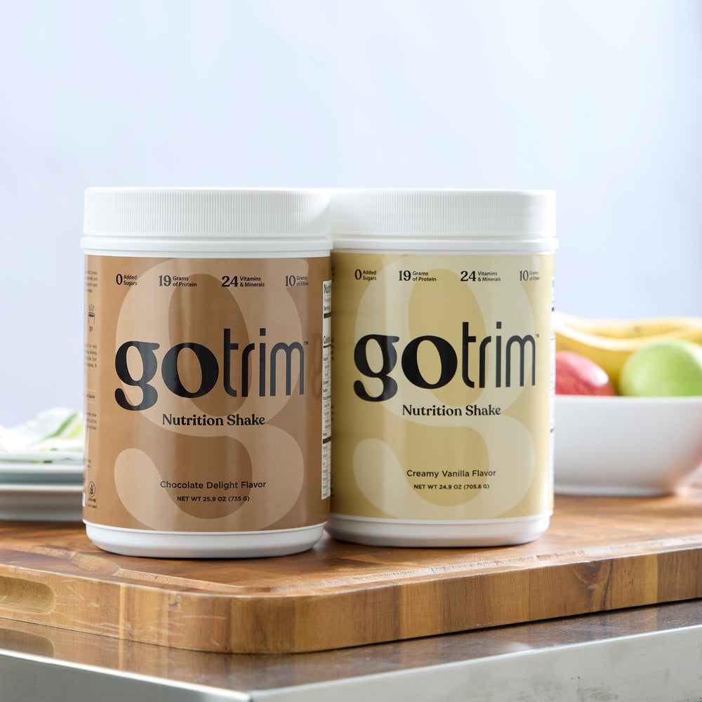 nutraMetrix GoTrim® Nutrition Shakes - Chocolate Delight - Canister (14 Servings)