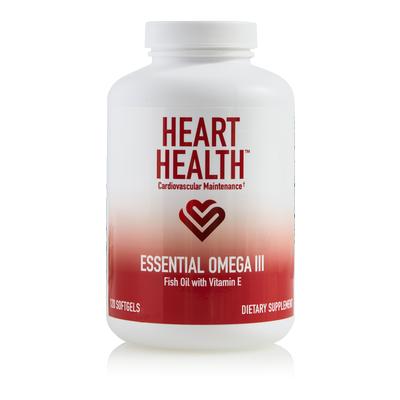 nutraMetrix® Heart Health™ Essential Omega III Fish Oil with Vitamin E - Single Bottle (60 Servings)