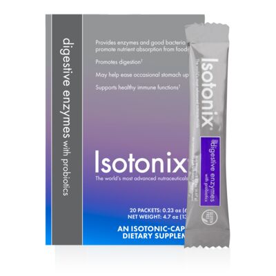 nutraMetrix Isotonix® Digestive Enzymes with Probiotics - Packets (20 Packets/2 Servings Per Pack)